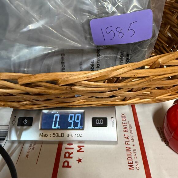 POL L Gray Boho Open Front Embroidered Kimono Cardigan Coastal Minimalist Hippie - Picture 9 of 9